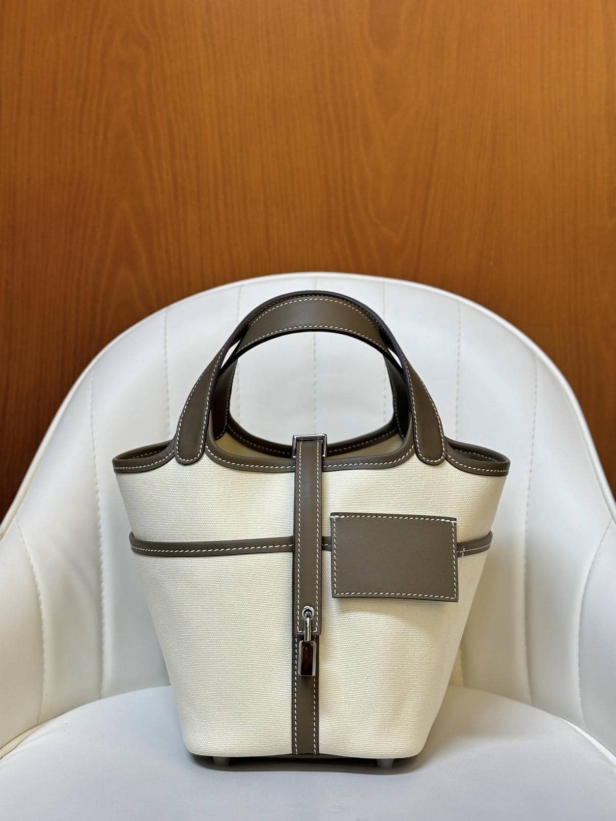 Picotin Canvas-Leather Combo-34